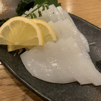 魚屋あらまさ 川崎店 - アオリイカの刺身