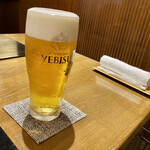 食堂こなん - 生ビール