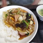 Chuukaryouri Tousai - 「五目あんかけご飯」800円