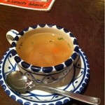 カンティーナ エルボラーチョ - ランチのスープ