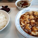 宝来飯店 - 定食（麻婆豆腐）