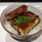 柳家錦 - うなぎミニ丼に♪
