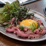 三百円 このみ - ローストビーフ(ユッケ風)