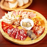 Assortment of 4 types of Prosciutto