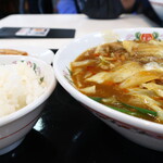 餃子の王将 - 温玉中華カレーラーメンフェアセットＢ