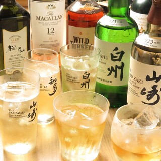 不仅是料理，饮料也是精选广岛产的。