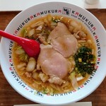 KAMUKURA - 令和4年8月
                      おいしいラーメン
                      毎月20日・30日は各種イオンマークの付いたカードのクレジットでのお支払い、AEON PAY支払い、または電子マネーWAONでのお支払いでラーメン50円引きの610円