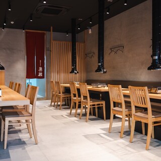 Beautiful interior of the new restaurant ♪