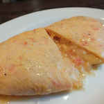 ビーボ デイリースタンド - 「桜エビとチーズのオムレツ」：フワッと優しい口あたりの中に
      チーズの旨みと玉子のコク。
      キャッチーな桜エビの香り！
      