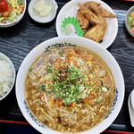 中国料理 頤和園 - 酸辣湯麺セット