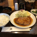 丸五 - ロースソテー、セット　2400円