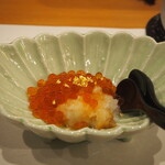 梅田お初天神 鮨処 辰 - いくらおろし