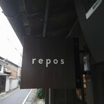 repos - 道路側 看板 repos