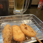 串皇 - 細かいパン粉が美味しい串カツ