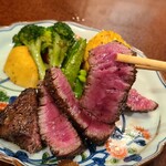 平 - ヒレステーキアップ。