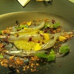 ダイニング・ウイズ・ワイン　そむりえ亭 - シャンパーニュに合わせてさより