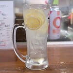 Kyoubashi Robatayaro Ba - 手作り蜂蜜レモンのチューハイ