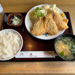 Mikaku - アジフライ定食