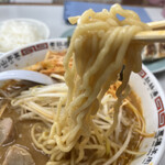 うまみそラーメン - 麺