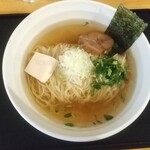 ラーメン酒場 晴江戸 - 冷やしラーメン塩