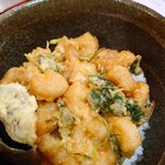 Shim Mikushi - ランチ限定『小海老と三つ葉のかき揚げ丼』