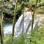 ろばたやき山ろく - 金原の滝 (車 10分)