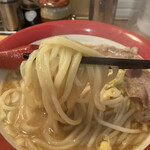 手打ち極太麺　ジョニーの味噌 - 