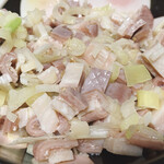 麺屋　たか - テイクアウトしたガツ和え（税込250円）美味しかった。