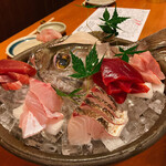 めしの助 - 新鮮！刺身盛り