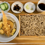 Soba Ya Konkurai - 天丼とミニ蕎麦セット