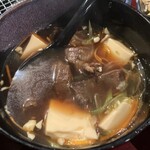 NO.1 焼肉しゃぶしゃぶ 食べ放題 - 牛すじ煮込み