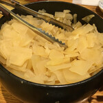 日本橋 天丼 金子半之助 - お漬物❗️