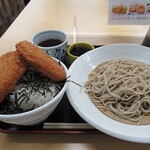 Juuwari Sobaya Mitsuba - コロッケ丼セット