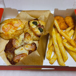 ピザハット - 料理写真:ごはんピザ MYBOX 欧風セット