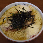 谷川のパスタ エルベ - スープ納豆