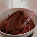 ユーラクチョコレートショップ - チョコレートソフトクリーム
