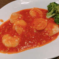 中国料理 吉珍樓 ルーセントタワー店 - 海老のチリソース