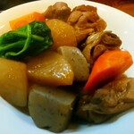 菊乃家本店 - 野菜田舎煮 接写