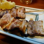 菊乃家本店 - レモンを絞って