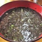 Jidori Shokudou - 海苔たっぷりお味噌汁