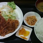 くいもの酒場 Rafu - ジャンボチキンカツ定食