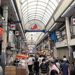 Kikusuizushi - 魚棚商店街賑わってました。