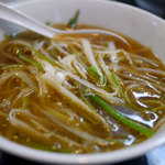 13湯麺 - ねぎラーメン（６００円）