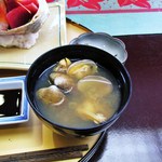かつら - あさりの味噌汁