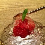 なかむら - 2013年4月　高島屋、「きょうの味どころ」にて水物