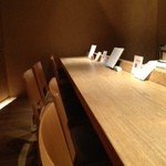 なかむら - 2013年4月　高島屋、「きょうの味どころ」にてカウンター席のみ