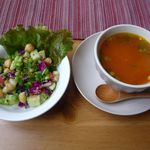 ラリーグラス - お豆サラダ&スープ