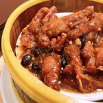 粤港美食 - 鶏脚の黒豆ソース蒸し