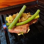 カウンター焼肉かるび - ネギ塩牛タン