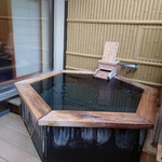 あさや - 八番館の部屋付き露天風呂